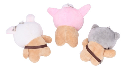 Colgante De Peluche Para Perro, 3 Unidades, Pequeño Y Suave