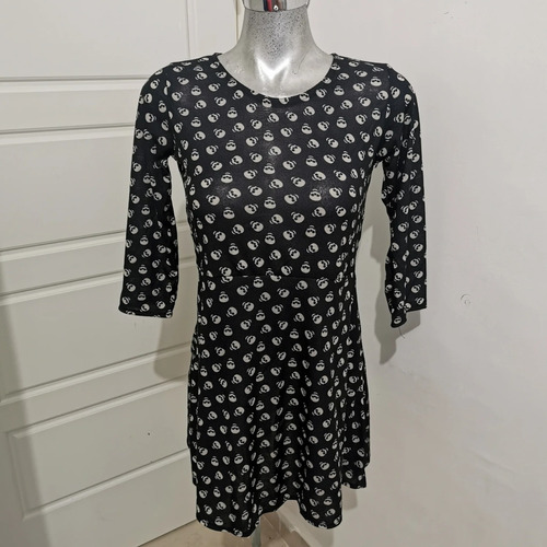 Vestido Bastetpurr Diseños De Gatitos Y Cráneos Góticos