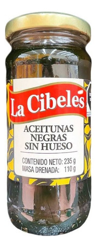 2 Pza Aceitunas Cibeles Negras Sin Hueso 235 G