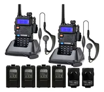Comprar Set Handies Baofeng Uv5r Bi Banda Recargable Uhf Vhf Oficial