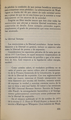 Libertad De Elegir De Milton Y Rose Friedman (Usado)
