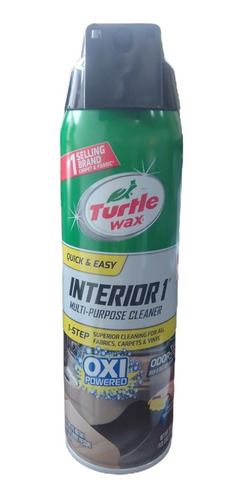 Turtle Wax Interior 1 Limpiador Multiuso Y Quitamanchas 18oz