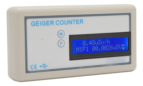 Pantalla Lcd Sensible Y Precisa Geiger Counter Portátil