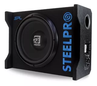 Bocina tipo subwoofer Steelpro SPL1200XB para carros, pickups & suv color negro de 4Ω x 12 " x 1 unidad