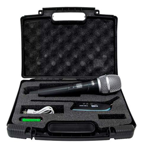 Microfono Inalambrico Romms Mc-380m De Mano Uhf