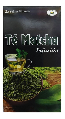 Te Matcha 25 Bolsitas Filtrantes 100% Matcha / Crisol Tecno