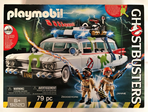 Playmobil Ghostbusters Ectomobile Ectomovil Cazafantasmas