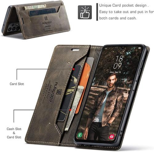 Hxy Wallet Case For Samsung Galaxy A23 2022,magnetic Protect