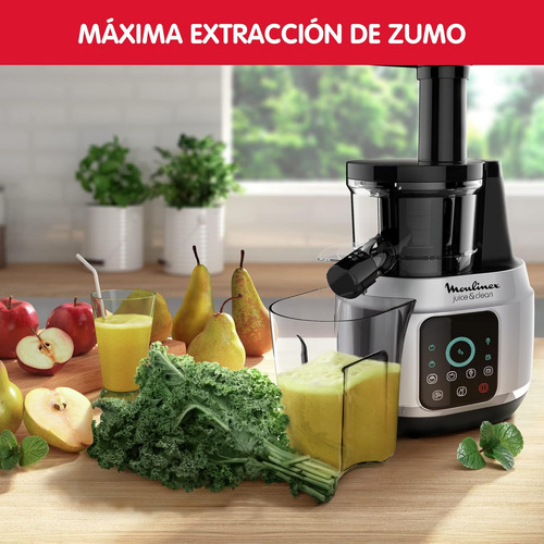 Moulinex Juice And Clean Zu420e10 Licuadora Prensado En Frío