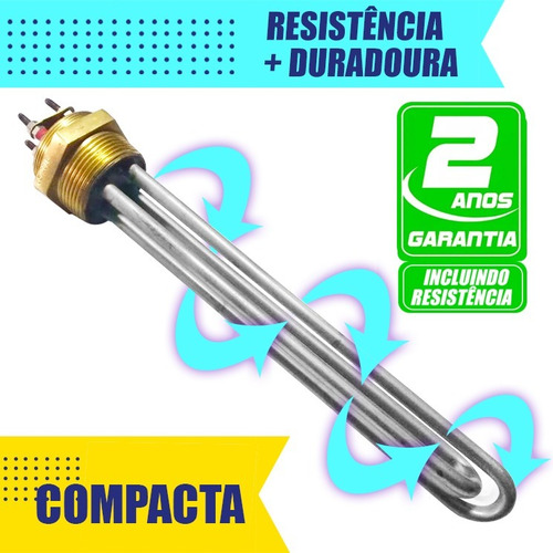 Aquecedor Para Piscinas Até 10.000 Litros Bivolt Compacto