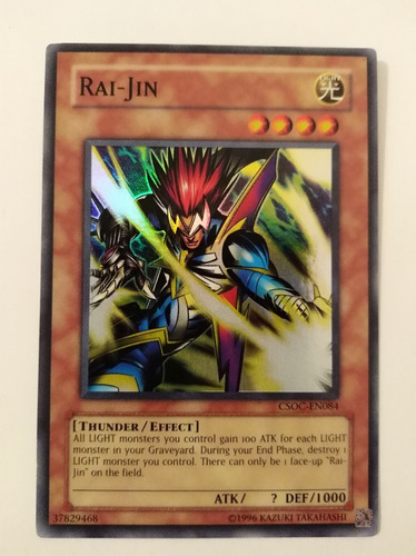 Rai-jin - Super Rare    Csoc