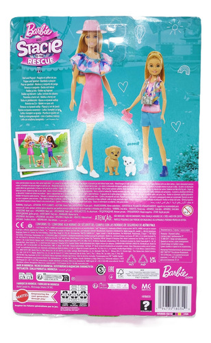 Barbie And Stacie Al Rescate Aventura De Hermanas - Muñeca (Usado)