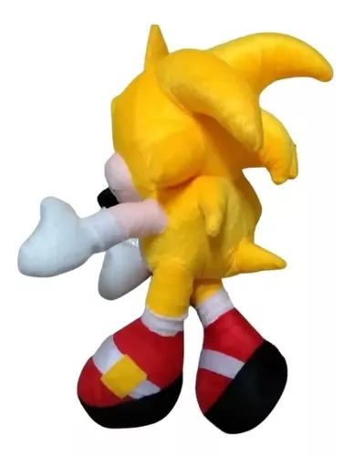 Boneco Sonic De Pelúcia Amarelo 50cm, Magalu Empresas