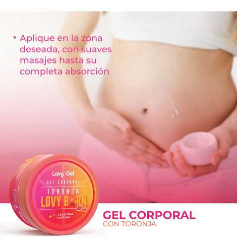 Lovy Care Smart Vit Dúo Prenatal Suplemento con Ácido Fólico 30 Cápsulas + Gel Reafirmante de Toronja 250 ml Multivitamínico para Maternidad y Cuidado de la Piel