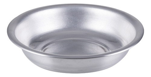 Bacia Alumínio Polida N°50 Grande P/banho Em Pets 12litros
