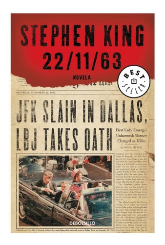 22/11/63 - King Stephen - Libro Novela Terror