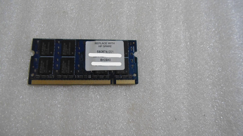 Memória Para Notebook Hp Dm3-1035dx Elpida 2gb Ddr2 800mhz (Usado)