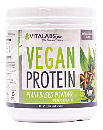 Proteína Vegana Aislada 1lb Vitalabs