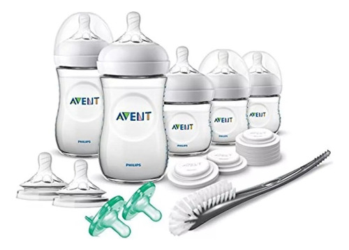 Set Philips Avent De Recien Nacido Con  Biberones  Natural 