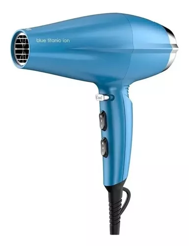 Secador Pelo Gama Brilliant Blue Titanium Profesional 2200w