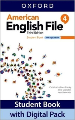 American English File 4 -     Student Book With Digital Pack