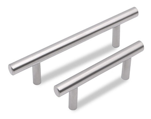 Tirador Inoxidable Madrid 96x12mm Con Tornillo 10 Unidades
