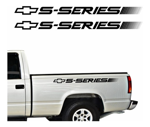 Kit Adesivos Caçamba Silverado S-series Imp301