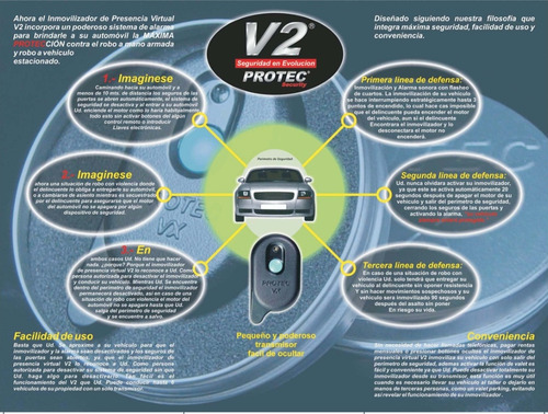 Alarma De Presencia Para Auto Protec V2