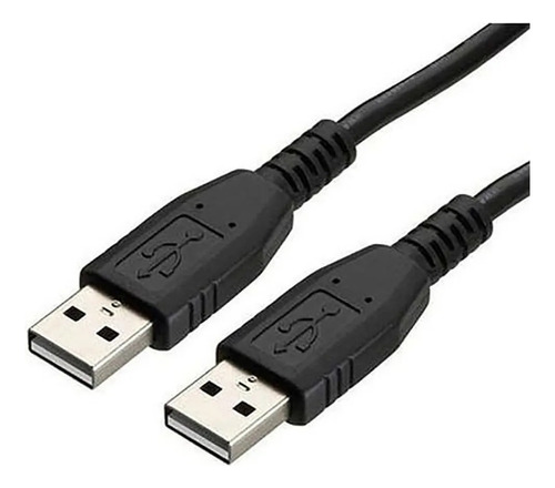 Cable Usb 2.0 Macho A Macho Para Datos Y Carga De 20cm