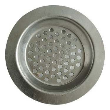 Imagen 1 de 2 de Rejilla Colador Filtro Lavaplatos Fregadero Acero Inoxidable