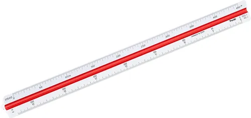 Regla Triangular Rotring, De Reducción, Para Topografía, T6