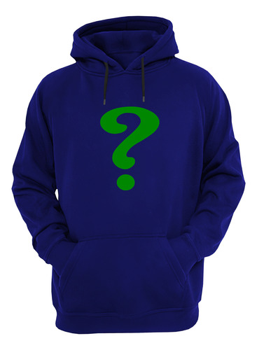Batman Acertijo Riddler Logo Buzo Canguro Friki Tu Eres #1