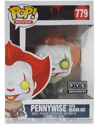 Pop! Pennywise With Beaver Hat Exclusivo Fye