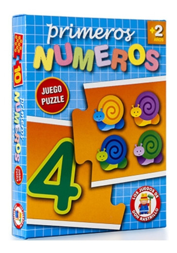 Juego De Mesa Infantil Primeros Números Didáctico Ruibal