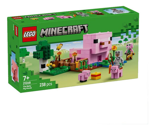 Lego Minecraft 21268 La Casa Del Cerdo Bebé