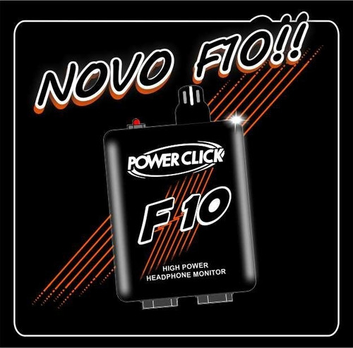 Power Click - Amplificador De Fone De Ouvido F10 - F 10