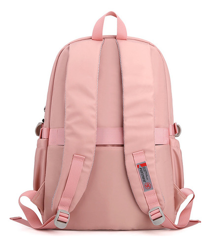 Mochila Impermeable De Gran Capacidad For Estudiantes De Mo