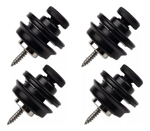 A 4 Piezas De Cerraduras De Guitarra Con Cerradura