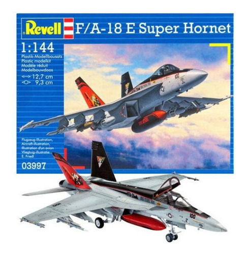 Avion F/a-18 E Super Hornet 1/144 Revell