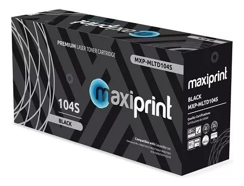 Toner Maxiprint Compatible Samsung Mt-d104s 104 Ml-1665/1865