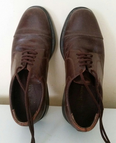 Zapatos Marrones Talla 9 1/2 (41) Marca Hunter´s Bay