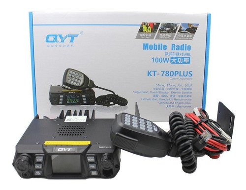 Radio Veicular Qyt Kt-780 Plus 100 Watts Vhf