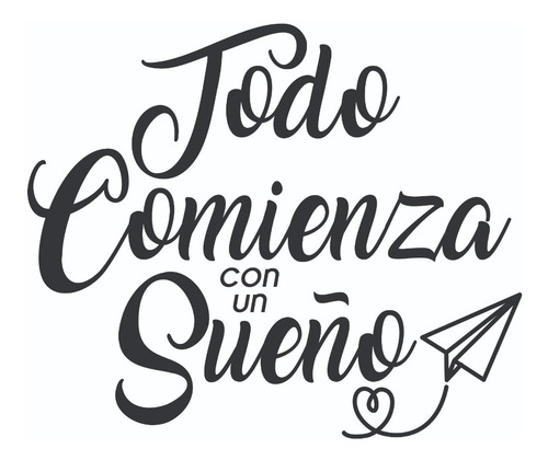 Imagen 2 de 3 de Vinilo Todo Comienza Con Un Sueño