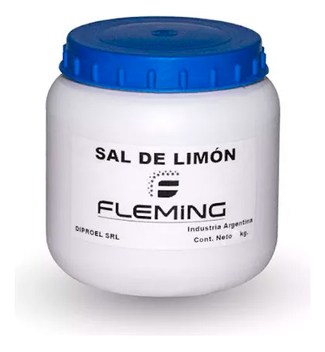 Sal De Limón En Polvo Fleming 800g Blanqueador Maderas - Mm