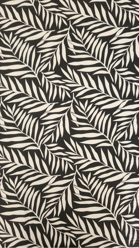 Mantel Rectangular 2 X 1,50m Antimancha Premium Estampados Color Negro Selva