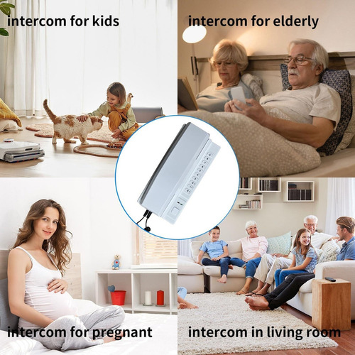 2pcs Sistema De Intercomunicación Inalámbrico 433mhz Walkie