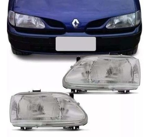 Juego Optica Renault Megane 96 97 98 99