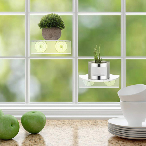 Marco De Ventana Con Soporte De Flores Para Colgar En La Par