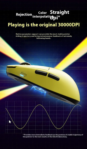 Mouse Gaming Scyrox V8 Wireless 8k Hz Paw3950 30000dpi 36g