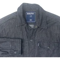 Comprar Camisa Hombre Rever Pass De Jeans X X S Slim Fit Impecable